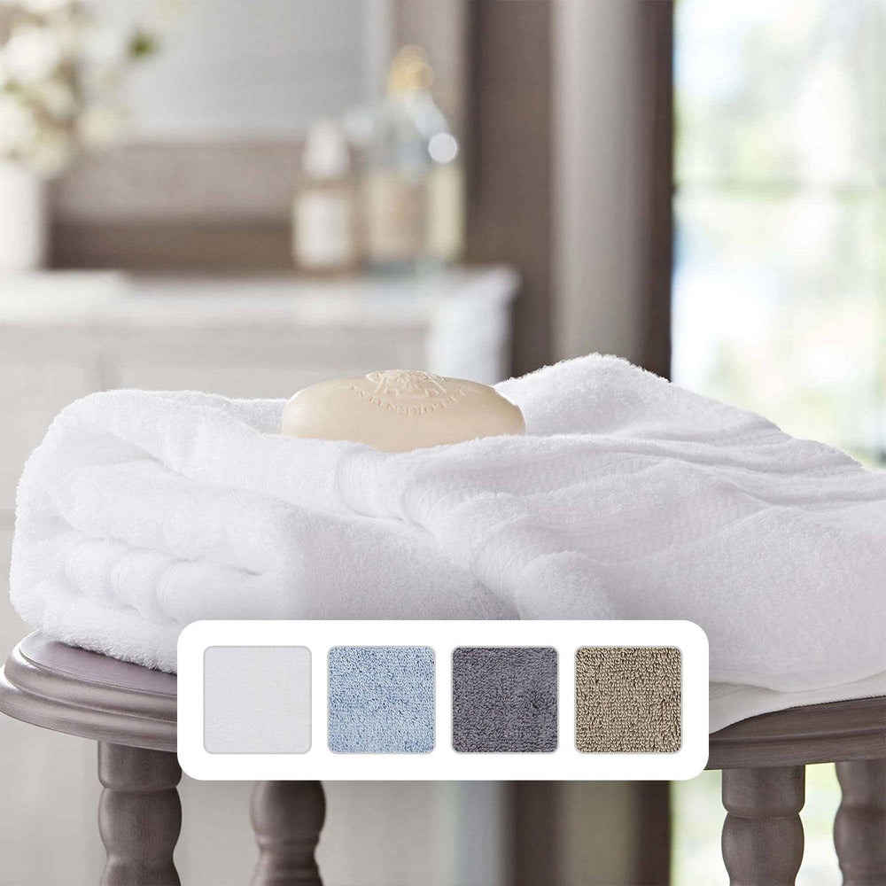 Member's Mark Hotel Premier Collection 100% Cotton Luxury Bath Towel, White